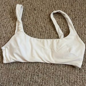 white aerie bikini top
